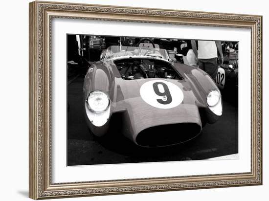 Ferrari Testa Rossa in the pits-NaxArt-Framed Photo