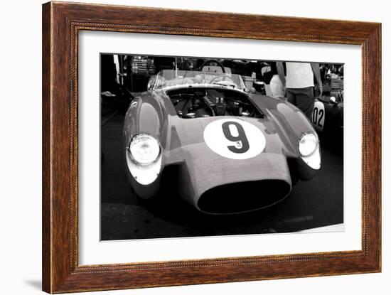 Ferrari Testa Rossa in the pits-NaxArt-Framed Photo