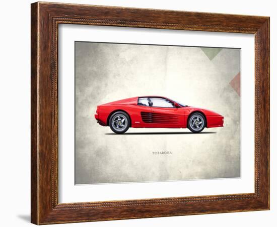 Ferrari Testarossa 1996-Mark Rogan-Framed Art Print