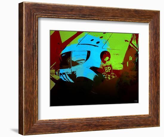 Ferrari Watercolor 2-NaxArt-Framed Art Print