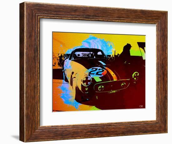 Ferrari Watercolor-NaxArt-Framed Art Print