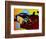 Ferrari Watercolor-NaxArt-Framed Art Print