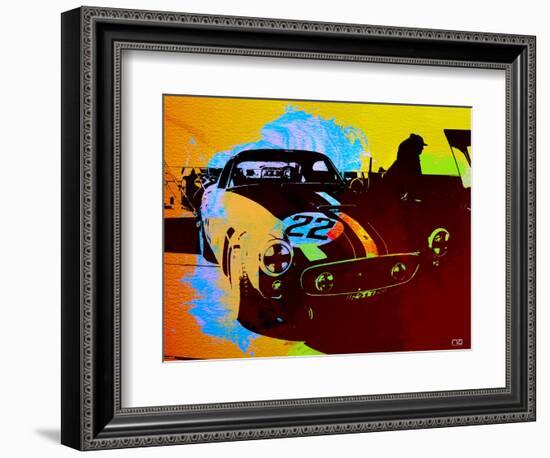 Ferrari Watercolor-NaxArt-Framed Art Print