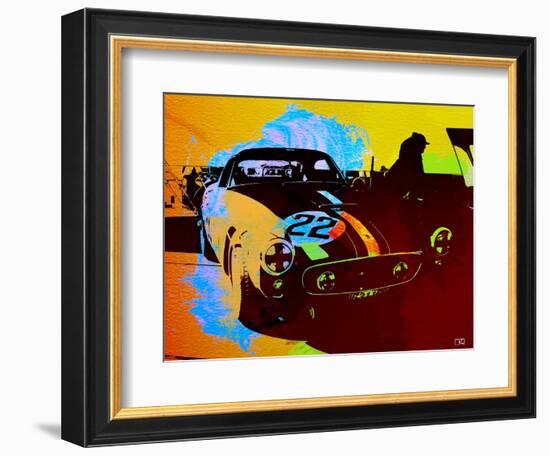 Ferrari Watercolor-NaxArt-Framed Art Print