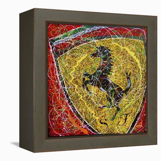 Ferrari-Rock Demarco-Framed Premier Image Canvas