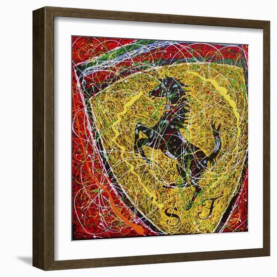 Ferrari-Rock Demarco-Framed Giclee Print