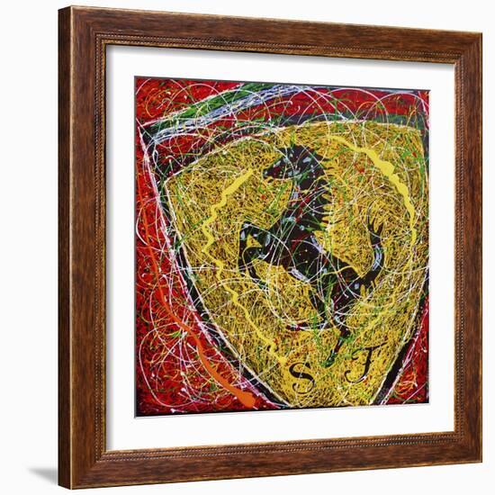 Ferrari-Rock Demarco-Framed Giclee Print