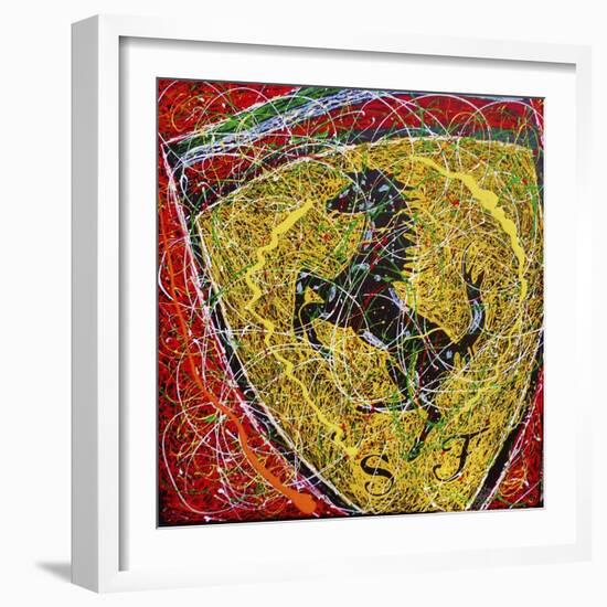 Ferrari-Rock Demarco-Framed Giclee Print