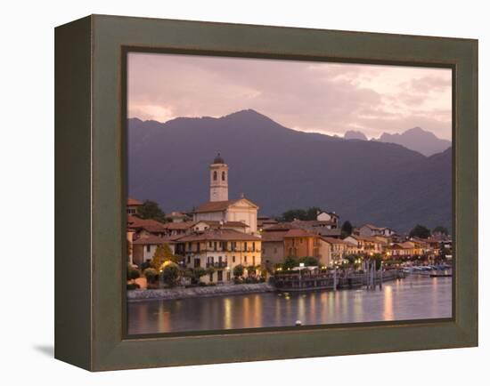 Ferriolo Di Baveno, Lake Maggiore, Piemonte, Italy, Europe-Angelo Cavalli-Framed Premier Image Canvas