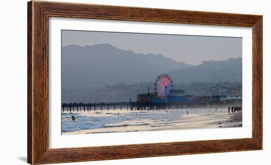 Ferris On Beach-Susan Bryant-Framed Photographic Print