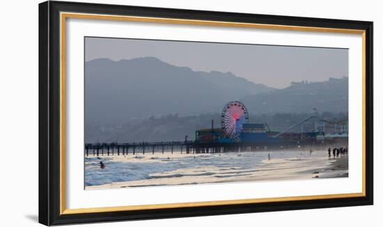 Ferris On Beach-Susan Bryant-Framed Photographic Print
