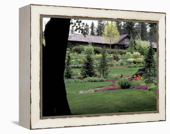 Ferris Perennial Garden, Spokane, Washington, USA-null-Framed Premier Image Canvas
