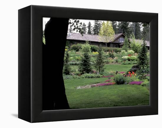 Ferris Perennial Garden, Spokane, Washington, USA-null-Framed Premier Image Canvas