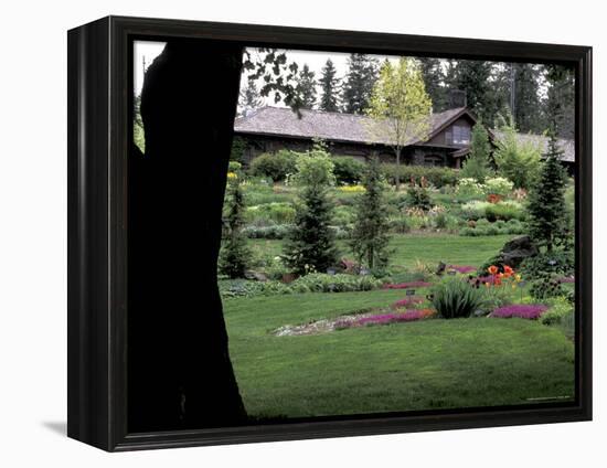 Ferris Perennial Garden, Spokane, Washington, USA-null-Framed Premier Image Canvas