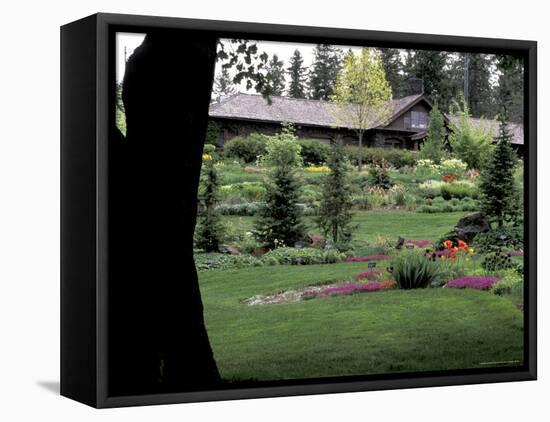 Ferris Perennial Garden, Spokane, Washington, USA-null-Framed Premier Image Canvas