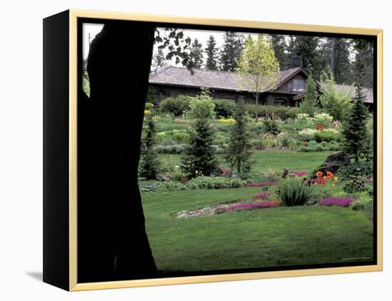 Ferris Perennial Garden, Spokane, Washington, USA-null-Framed Premier Image Canvas