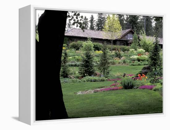 Ferris Perennial Garden, Spokane, Washington, USA-null-Framed Premier Image Canvas