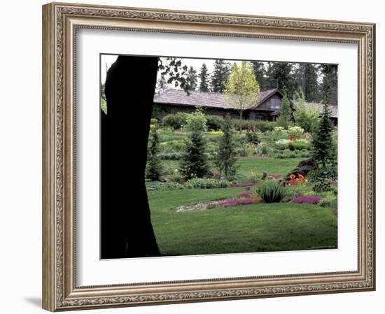 Ferris Perennial Garden, Spokane, Washington, USA-null-Framed Photographic Print