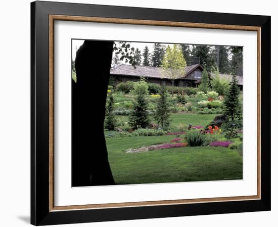 Ferris Perennial Garden, Spokane, Washington, USA-null-Framed Photographic Print