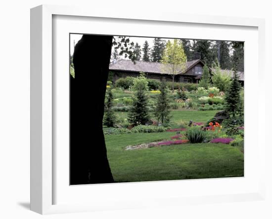 Ferris Perennial Garden, Spokane, Washington, USA-null-Framed Photographic Print