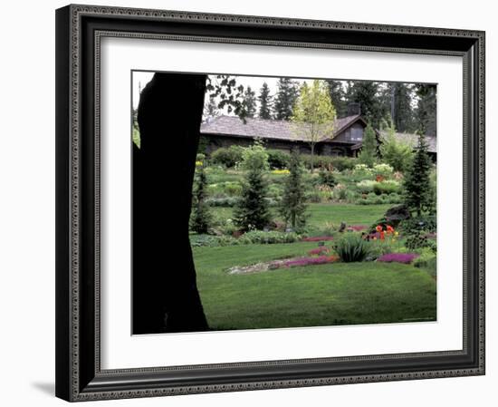 Ferris Perennial Garden, Spokane, Washington, USA-null-Framed Photographic Print