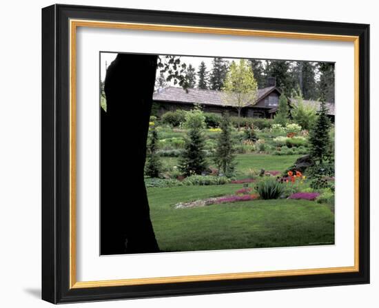 Ferris Perennial Garden, Spokane, Washington, USA-null-Framed Photographic Print