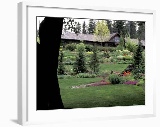 Ferris Perennial Garden, Spokane, Washington, USA-null-Framed Photographic Print