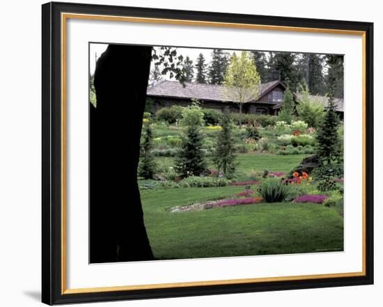 Ferris Perennial Garden, Spokane, Washington, USA-null-Framed Photographic Print