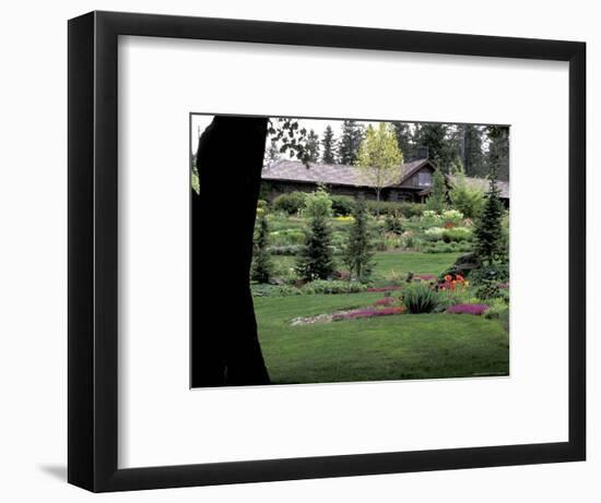 Ferris Perennial Garden, Spokane, Washington, USA-null-Framed Photographic Print
