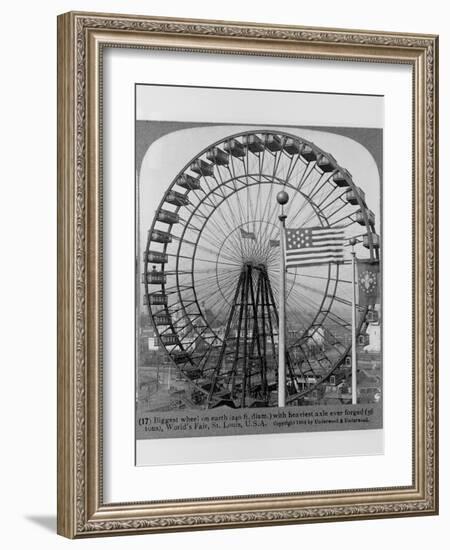 Ferris Wheel at Saint Louis World's Fair-null-Framed Giclee Print