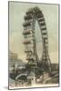 Ferris Wheel, Blackpool, England-null-Mounted Art Print