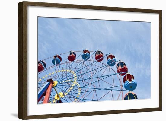 Ferris Wheel-a_v_d-Framed Photographic Print