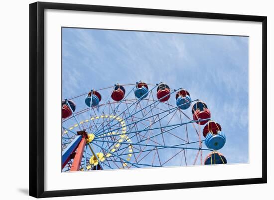 Ferris Wheel-a_v_d-Framed Photographic Print