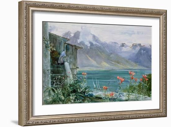 Ferritet, Lake Geneva, 1882-John William Inchbold-Framed Giclee Print