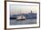 Ferry Boat in Golden Horn with Galata Tower in Background, Istanbul, Turkey, Europe-Neil Farrin-Framed Photographic Print