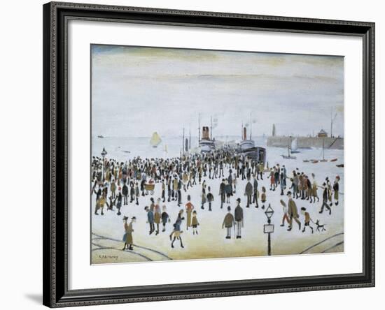 Ferry Boats, 1960-Laurence Stephen Lowry-Framed Giclee Print