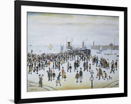 Ferry Boats, 1960-Laurence Stephen Lowry-Framed Giclee Print