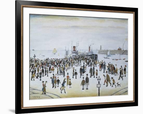 Ferry Boats, 1960-Laurence Stephen Lowry-Framed Giclee Print