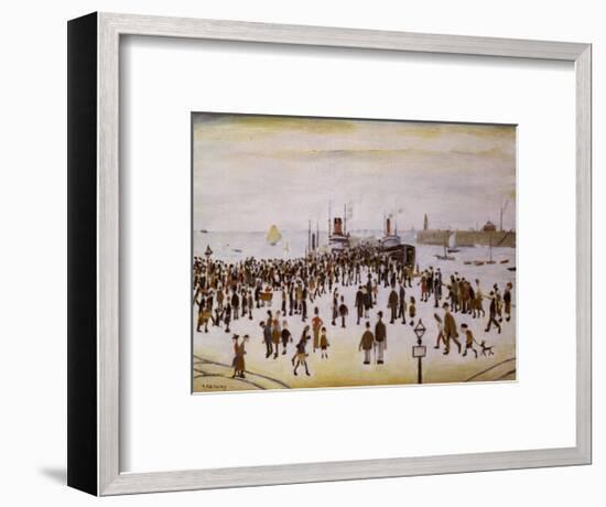 Ferry Boats-Laurence Stephen Lowry-Framed Art Print