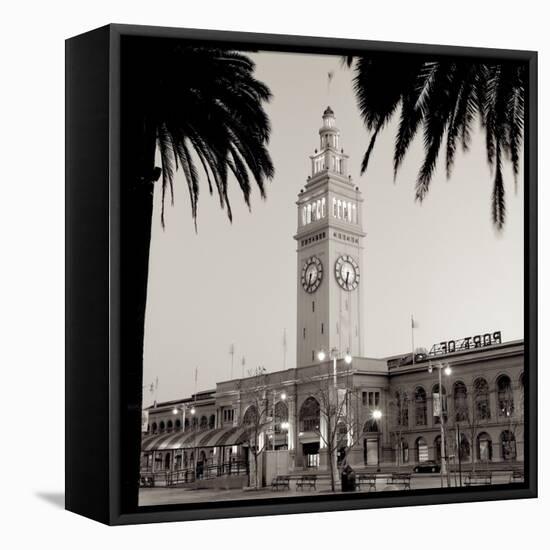 Ferry Building #3-Alan Blaustein-Framed Stretched Canvas