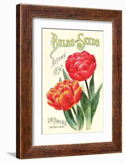 Ferry Bulbs & Seeds Detroit MI-null-Framed Art Print