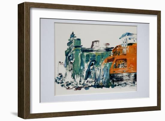 Ferry Dry Dock-Anthony Butera-Framed Giclee Print