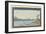 Ferry Port at Rokugo, 1830-1844-Keisai Eisen-Framed Giclee Print