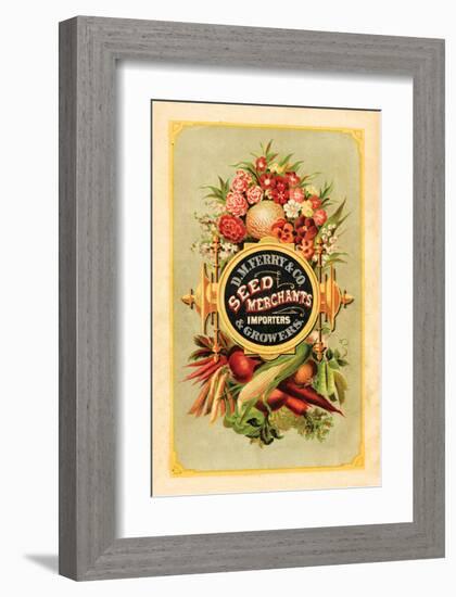 Ferry Seed Merchants & Growers-null-Framed Art Print