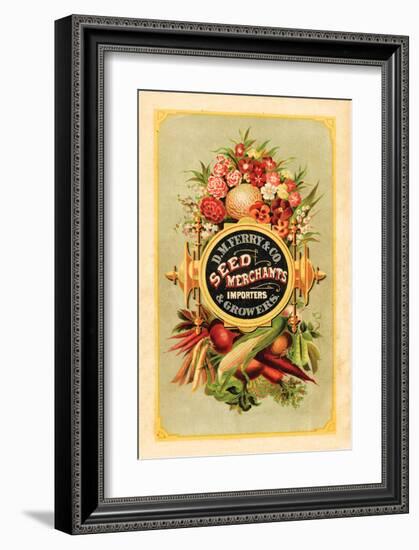 Ferry Seed Merchants & Growers-null-Framed Art Print