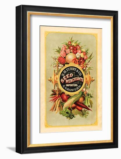 Ferry Seed Merchants & Growers-null-Framed Art Print