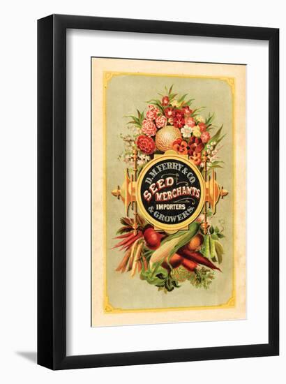 Ferry Seed Merchants & Growers-null-Framed Art Print