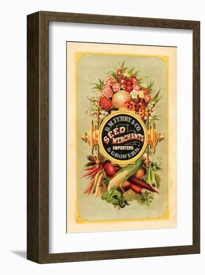 Ferry Seed Merchants & Growers-null-Framed Art Print