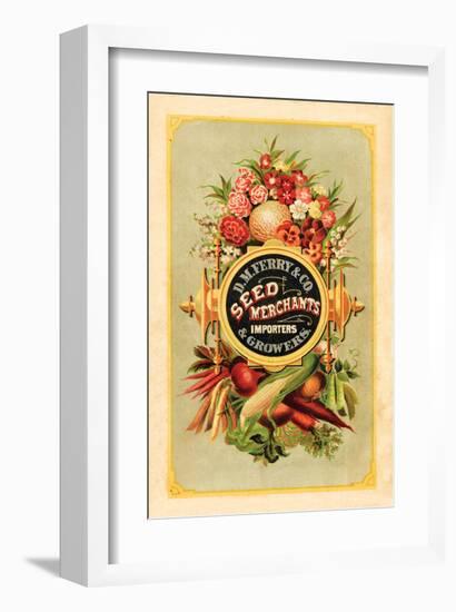 Ferry Seed Merchants & Growers-null-Framed Art Print