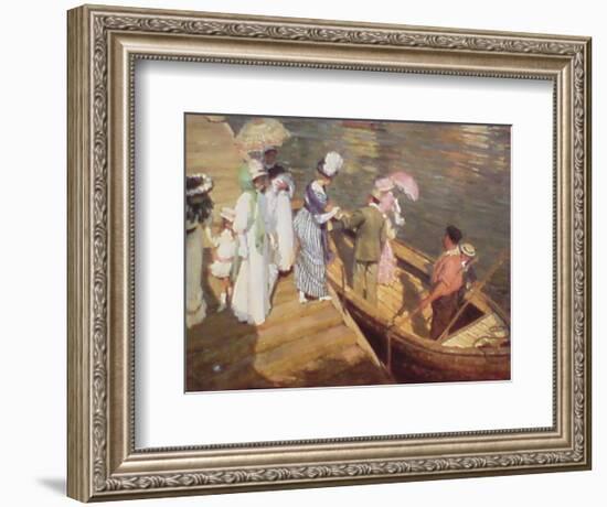 Ferry-Emanuel Phillips Fox-Framed Art Print